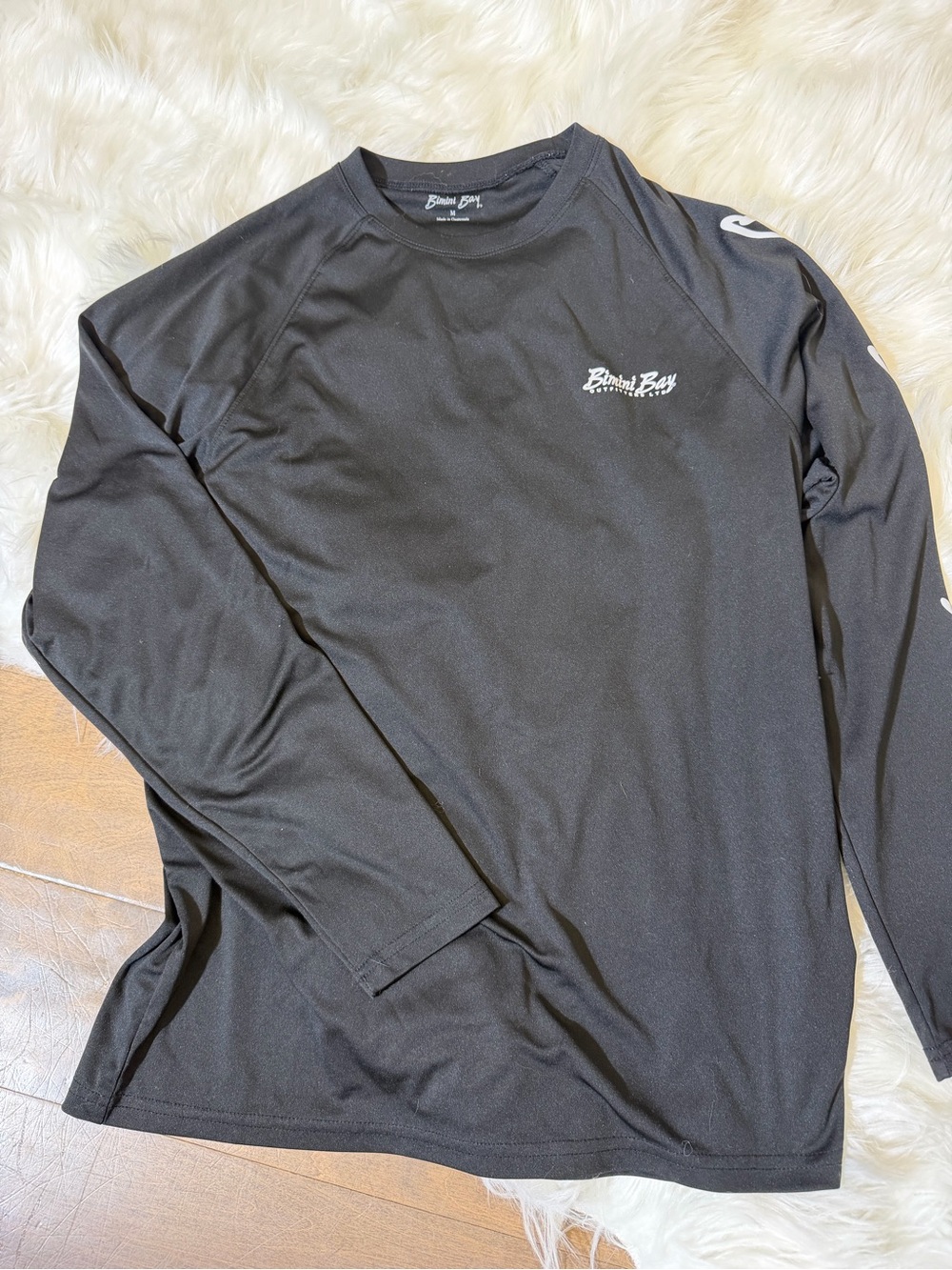 Bimini Bay Performance Long Sleeve Tee - Black